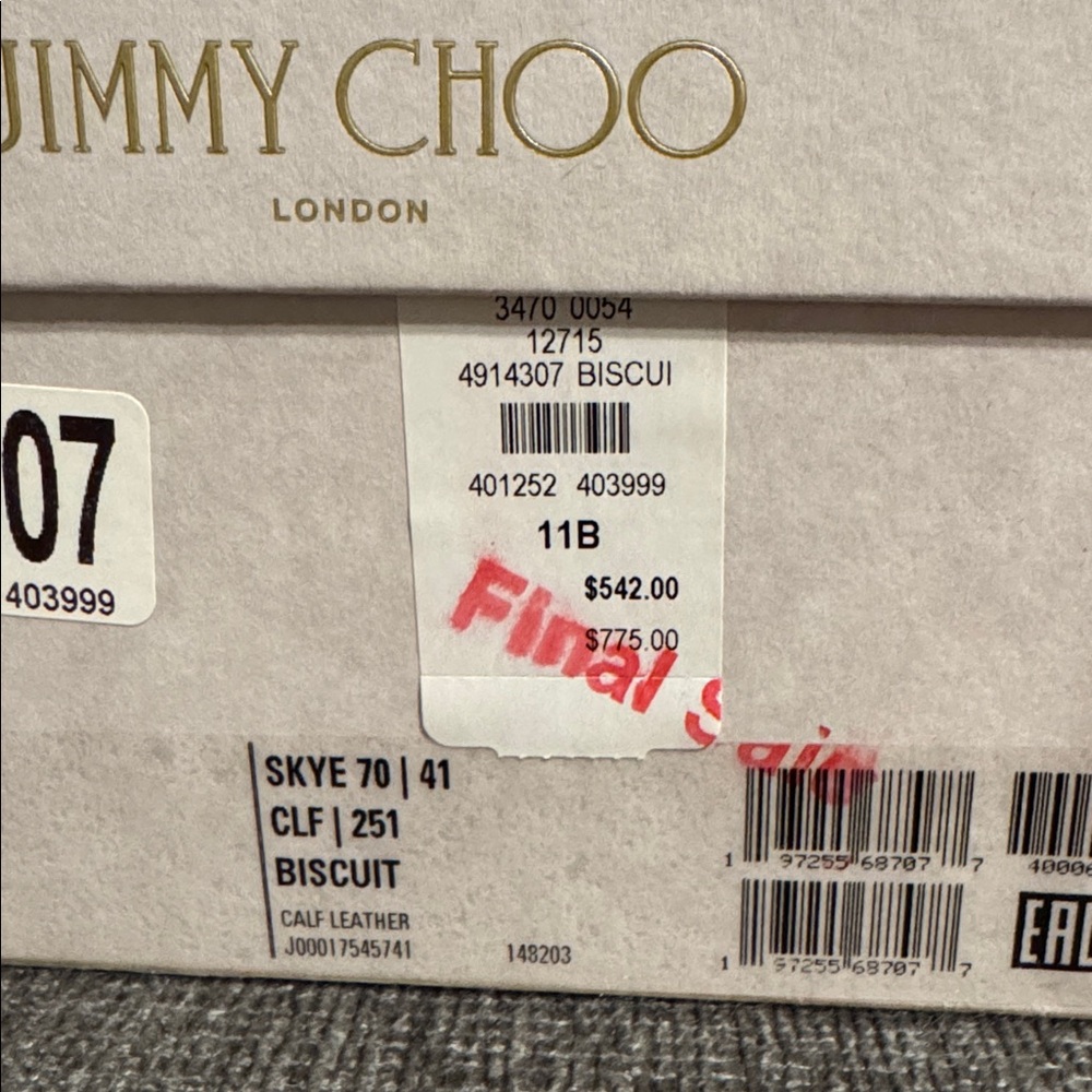 New Jimmy Choo Skye heel sandals - Picture 6 of 8
